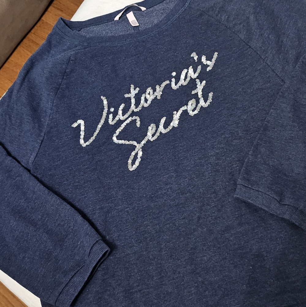 Victoria's Secret Blue Sweatshirt